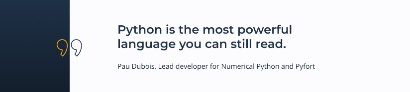 Quote about developers
