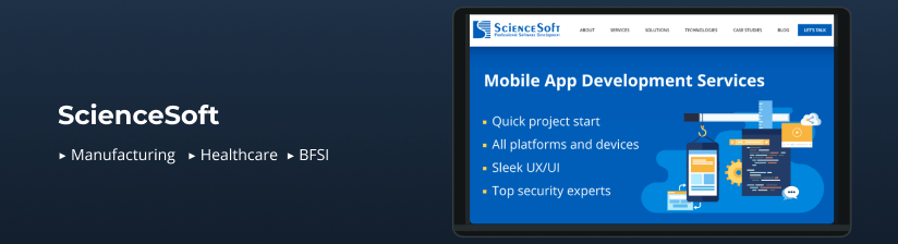mobile app development in dallas ScienceSoft