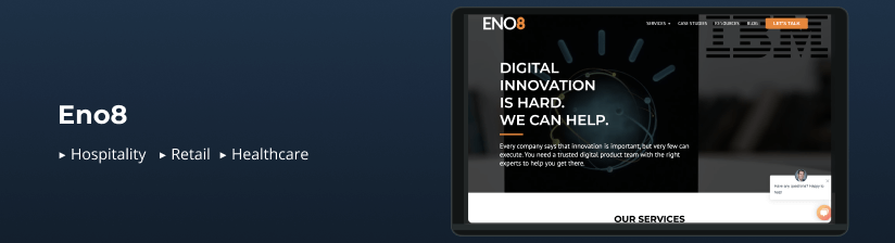 eno8 mobile app development dallas