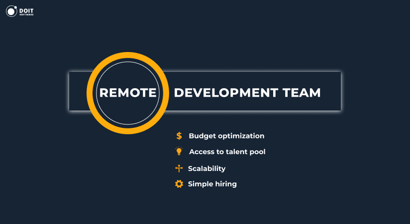 remote development team