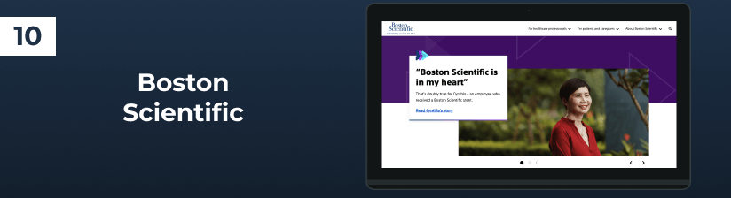 Boston Scientific Health tech companies