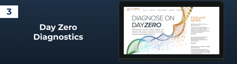 Day Zero Diagnostics Health tech companies