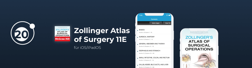 Zollinger Atlas of Surgery eine der teuersten Apps