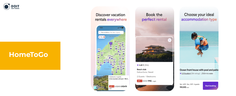 apps like airbnb hometogo