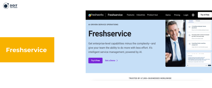 servicenow competitors Freshservice