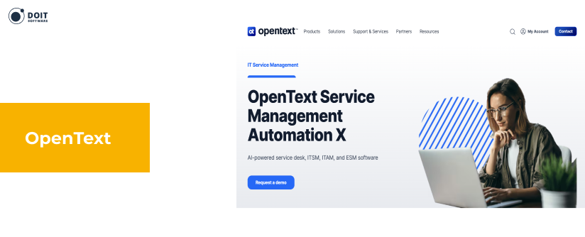 servicenow competitors OpenText