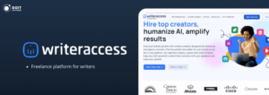 writeraccess upwork alternative for writers