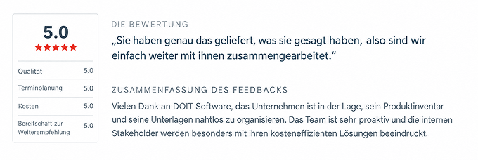 de review case study logistik